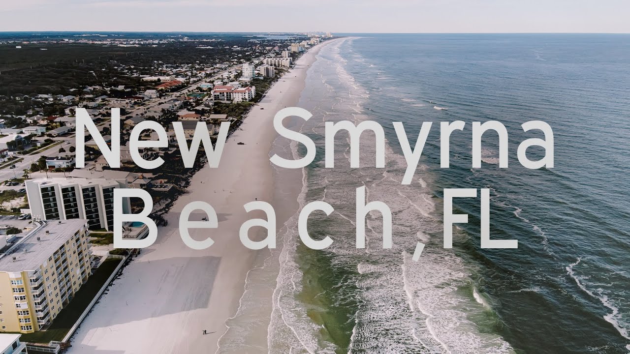 New Smyrna Beach Florida Drone Footage Hd Youtube