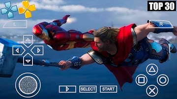 Top 10 Superhero Games on PSP | PPSSPP Games for Android | PSP Emulator Games