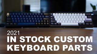 In Stock Custom Mechanical Keyboards, Keycaps, and Switches