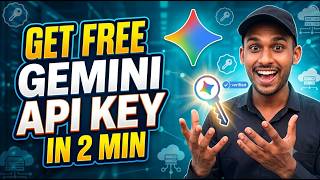 How to Generate Google Gemini API Key in hindi | Gemini API Key Kaise Create Kare (2026)