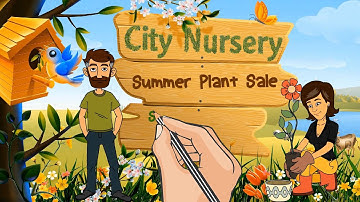 How to use video virtual assistant to promote your Garden Center Nursery business with animation