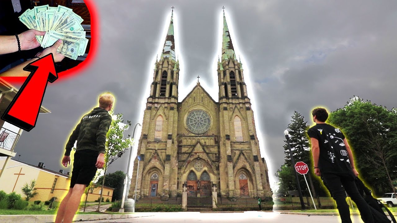 We Found $1000 Cash in Abandoned Cathedral... exploration outfitters