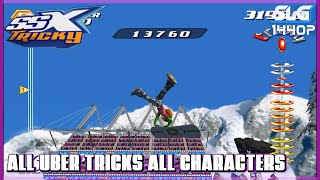 SSX Tricky - All Uber Tricks for All Characters and Boards [2.5K]