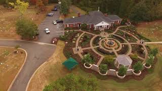 Cascading Waters Cremation Garden - Drone Footage