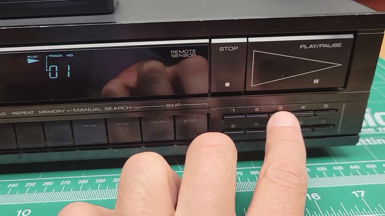 Kenwood DP-860 CD Player DEMO - YouTube