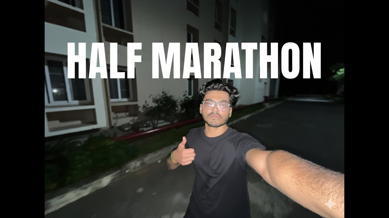 MY FIRST HALF MARATHON.