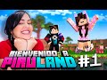 Hoy Comienzo una NUEVA VIDA! 🔥 Bienvenido a PIRULAND en Minecraft! 😂 Sandra Cires Play