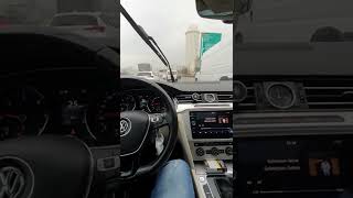  Passat Volkswagen Yağmurlu Havada Snap