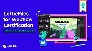 Free certification course | Creating interactive websites with animations in Webflow