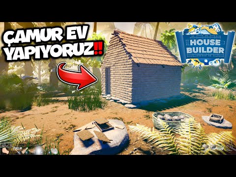 ÇAMURDAN EV YAPIYORUZ // DOĞADAKİ MALZEMELERLE EV YAPIMI | HOUSE BUILDER !!