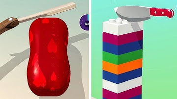 Soap Cutting vs Slice It All Gameplay - Satisfying Video