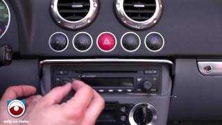 Cles demontage Autoradio Audi TT Concert 3