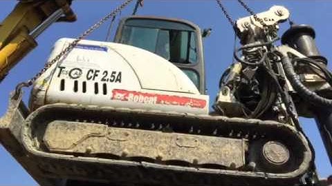 Tescar CF2.5 A Mini Piling Rig