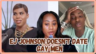 People's Reaction To EJ Johnson On A Podcast  About How He Doesn't Date Gay Men - Viral Video