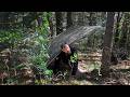 Look how it's done! 5 minutes and you're protected. Ideal awning stretching with ropes