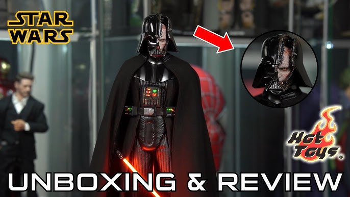 Hot Toys Darth Vader Obi-Wan Kenobi Deluxe Figure Unboxing