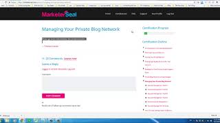 What is MarketerSeal SEO Certification