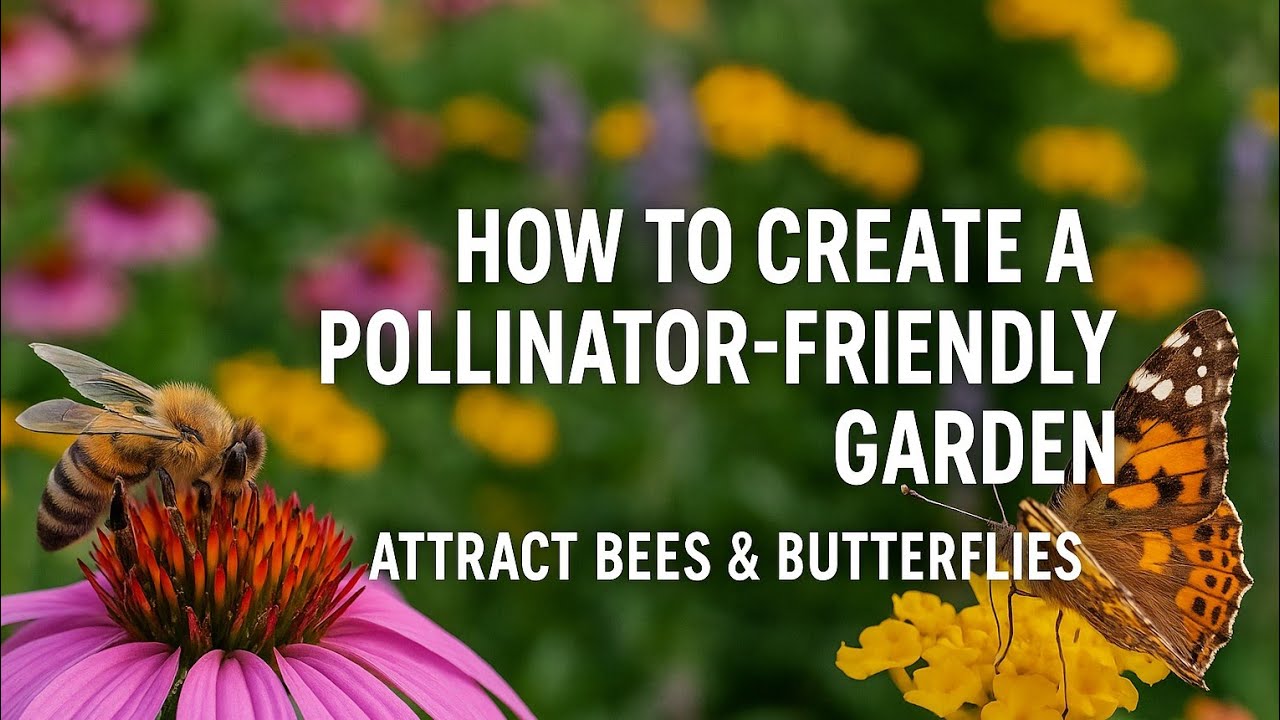 How to Create a Pollinator-Friendly Garden | Attract Bees, Butterflies & More