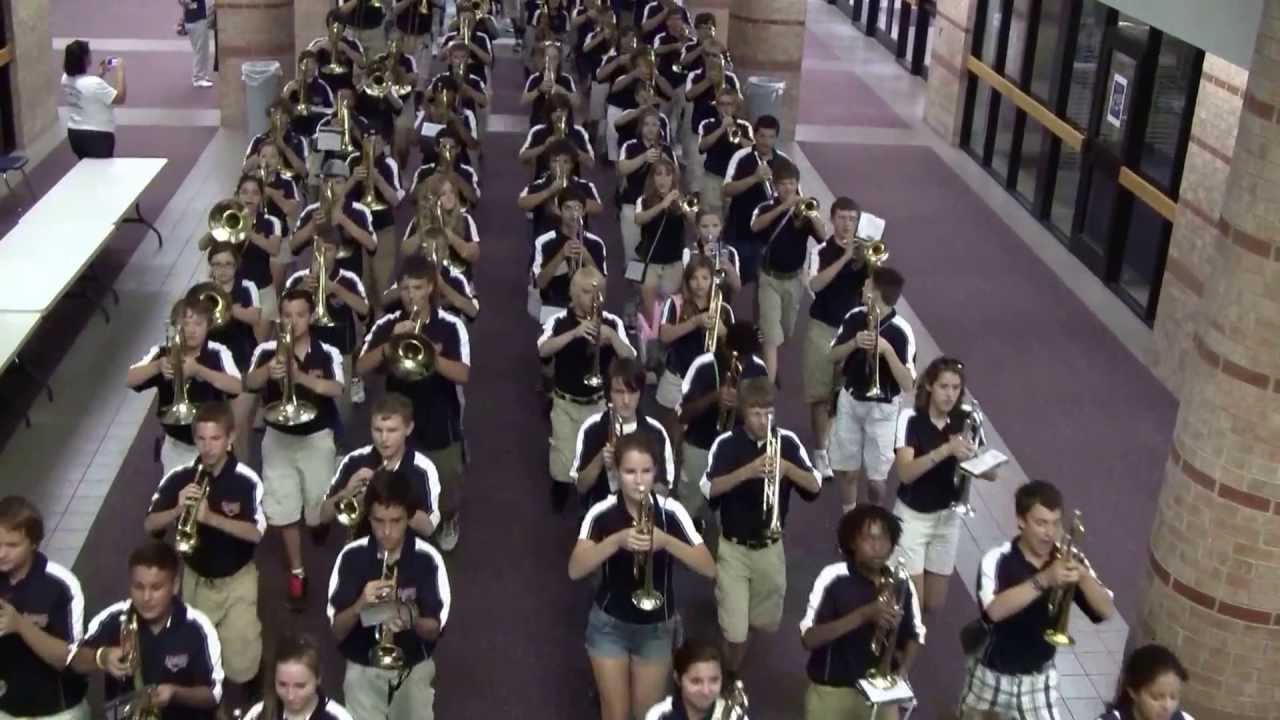 Allen Eagle Escadrille - 2011 Pep Rally March