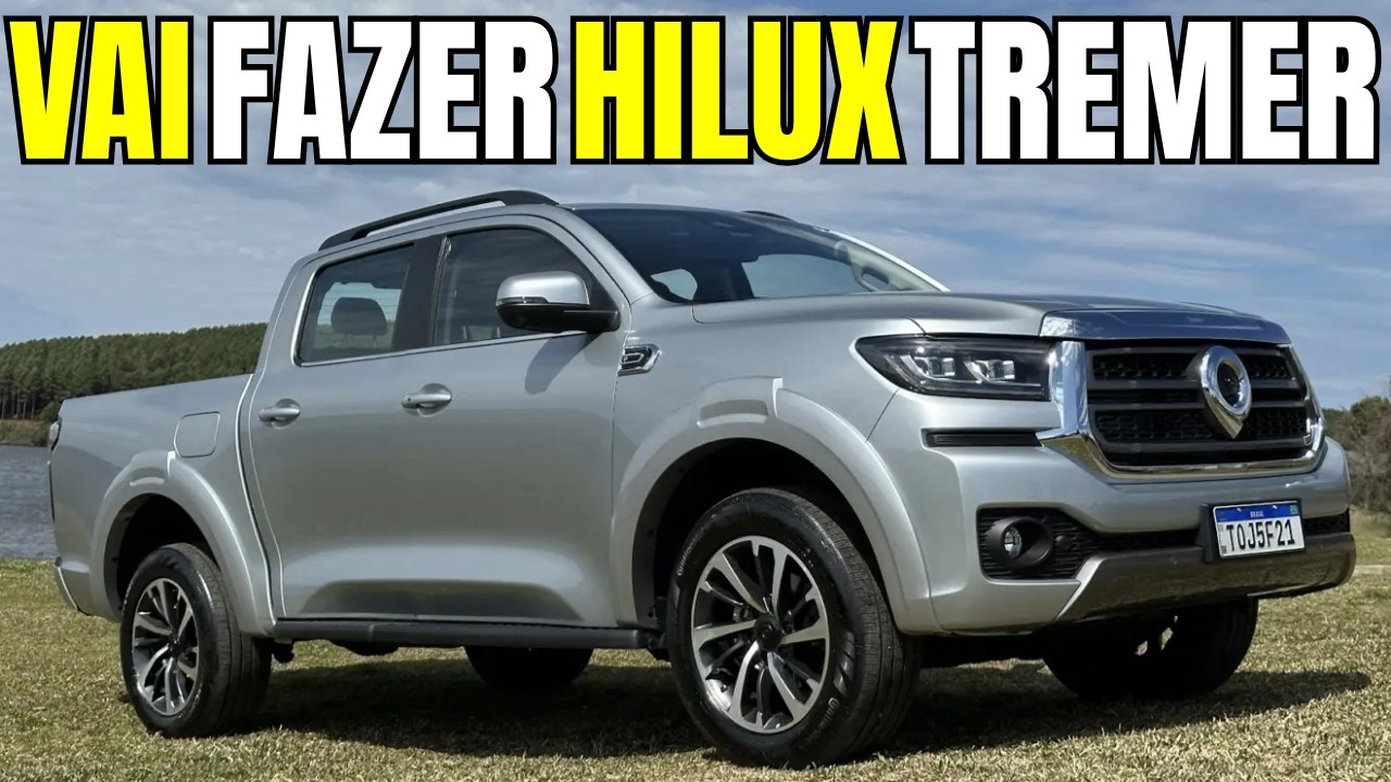 Nova GWM Poer P30 Chega para Desafiar Hilux, Ranger e S10 no Brasil!