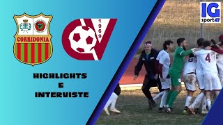 Corridonia vs Casette Verdini 1-2-Promozione Girone B