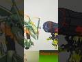 Mega rayquaza vs mega zygarde!!