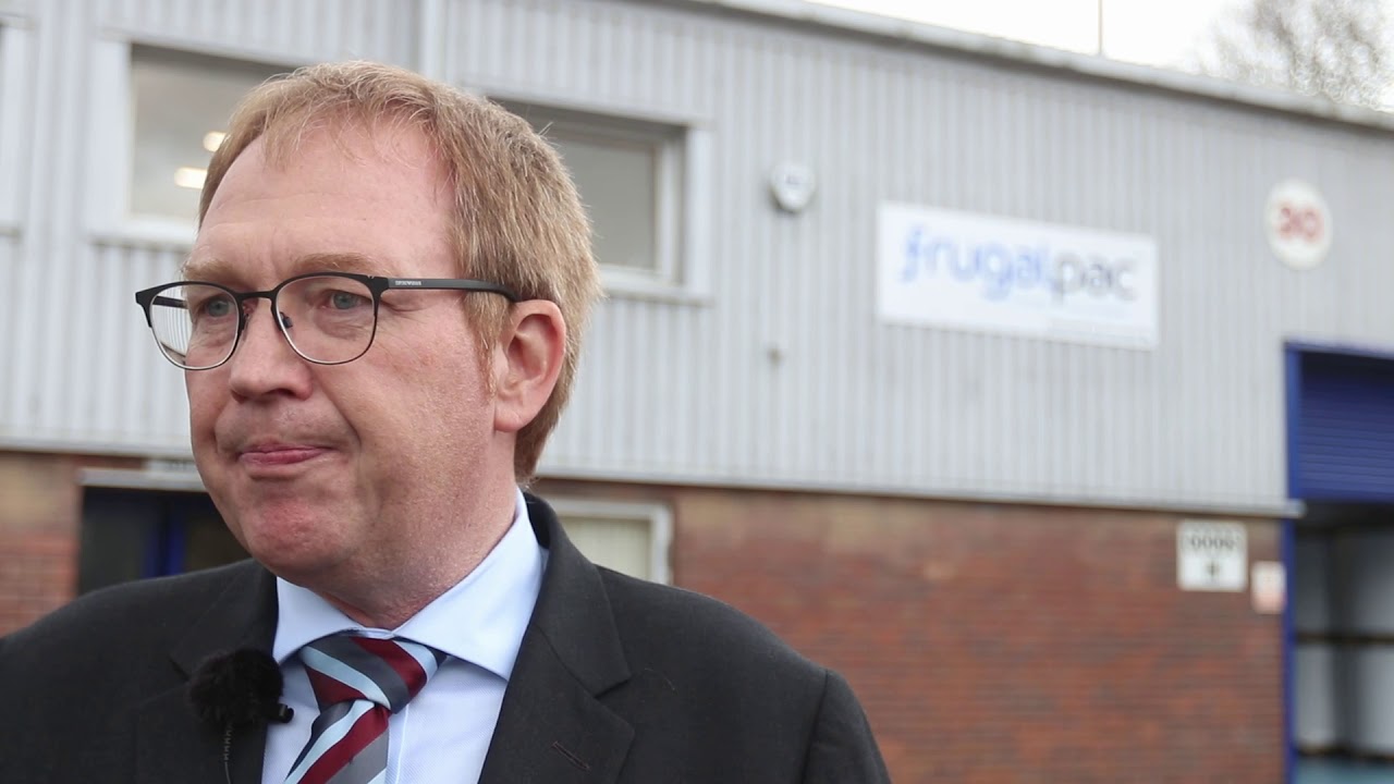 World 1st in Wrexham. 100% recyclable paper cup factory opens its doors