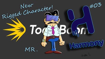 Toon Boom Harmony MR. RIG with Two-Point Constraints and Transformation Limits #03
