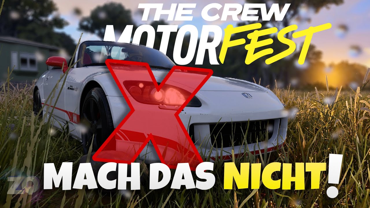 Doch kein Crossplay ?? - THE CREW MOTORFEST 