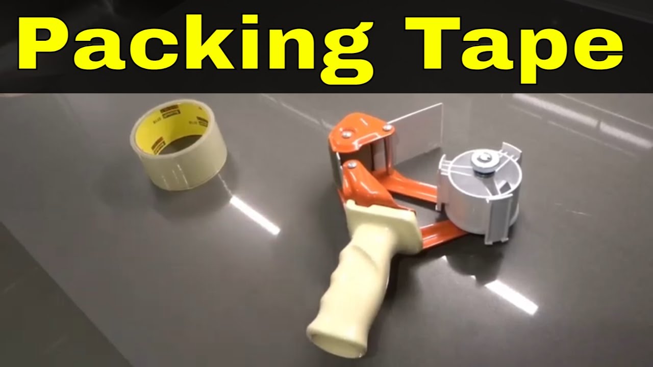 How To Load A Packing Tape Dispenser-Easy Tutorial - YouTube