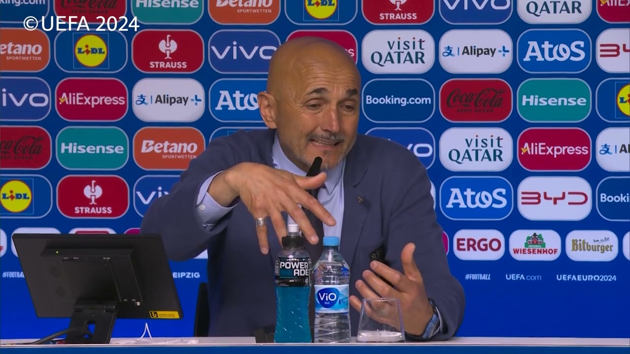 Croazia-Italia 1-1, Spalletti show in conferenza stampa