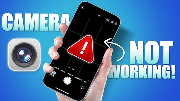 Fix Camera App Not Working Properly After iOS 26 Update | Fix iOS Camera Issue