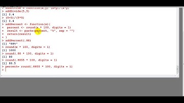 R programming Chapter 5 part 15 writing your own functions