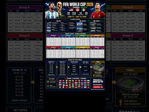 Fifa World Cup 2026 Update #worldcup #fifaworldcup #fifa