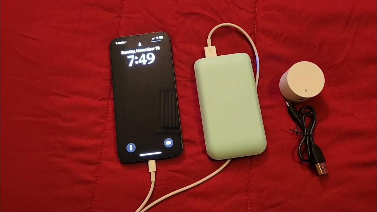 Onn 8000 Mah Battery Pack and Magsafe Case Review - YouTube