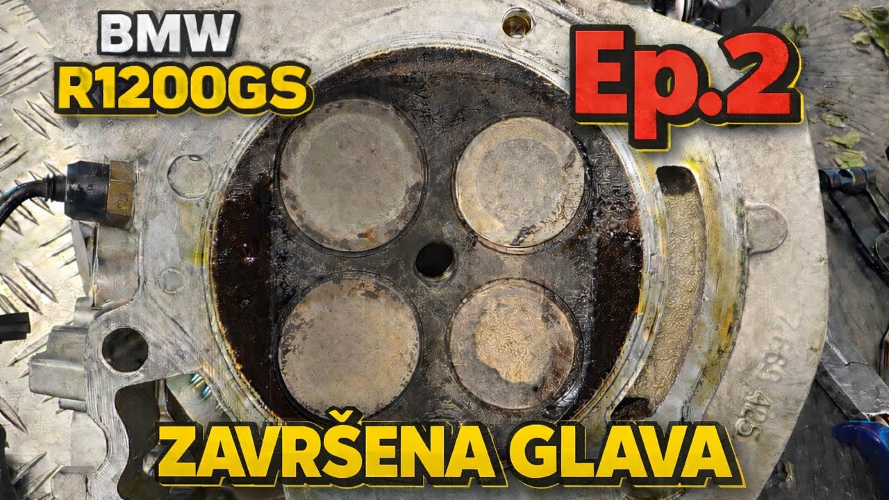 BMW R1200GS (Ep.2) - Proklizao u krivini - oštećenja i popravka