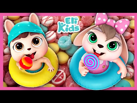 Candy River +More | Swim In Candies | Eli Kids Songs Compilations