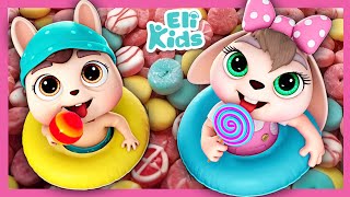 Candy River +More | Swim In Candies | Eli Kids Songs Compilations