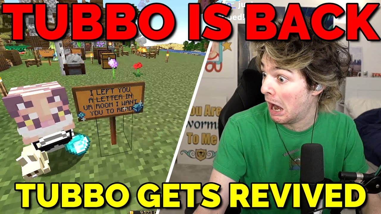 Tubbo is REVIVED & Surprise Sunny on QSMP Minecraft