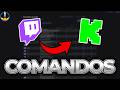 Cómo pasar COMANDOS de Twitch a Kick (o cualquier plataforma) con StreamElements 🤖
