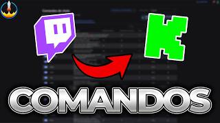 Cómo pasar COMANDOS de Twitch a Kick (o cualquier plataforma) con StreamElements 🤖