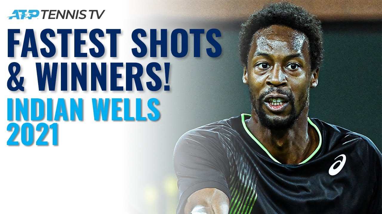 Monfils, Basilashvili and Ruud On Fire In The Desert! 🔥 Fastest Shots and Winners Indian Wells 2021