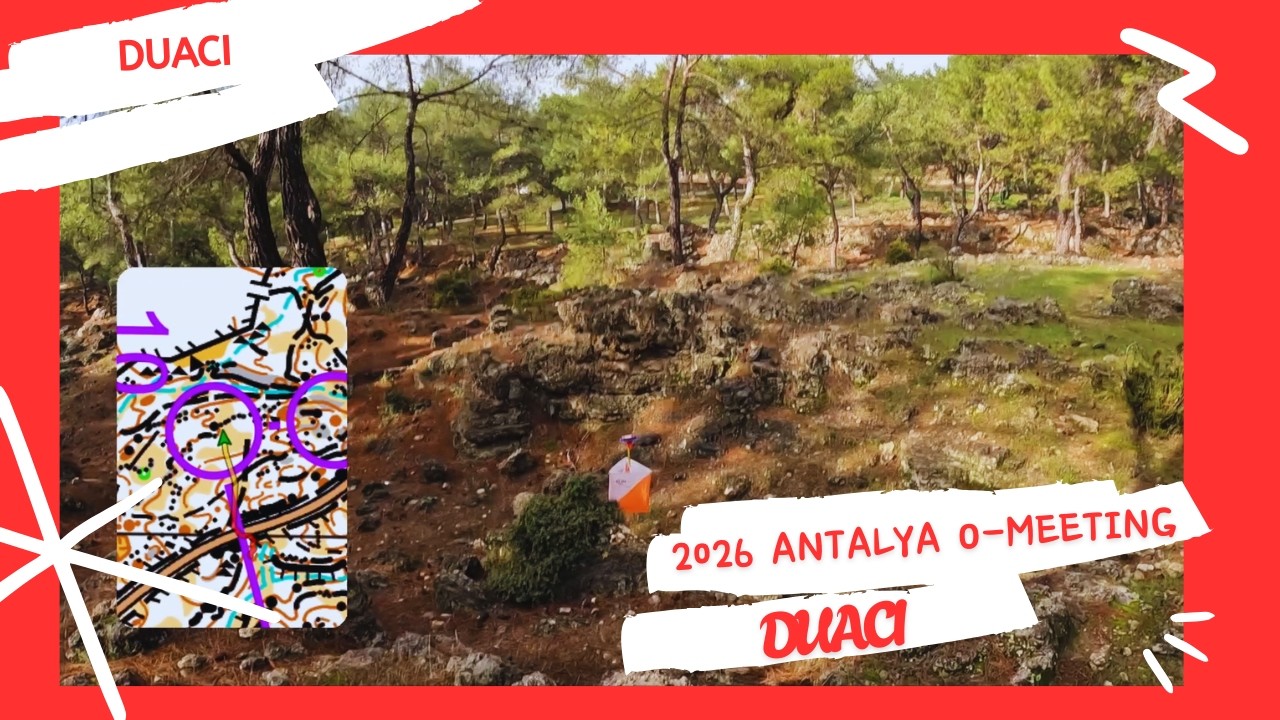 2026 Antalya O-Meeting Day 6 T10 || Duacı, Türkiye🇹🇷 || Headcam Orienteering