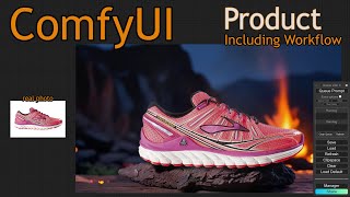 ComfyUI Product Photography workflow comfyui controlnet  ipadapter  workflow