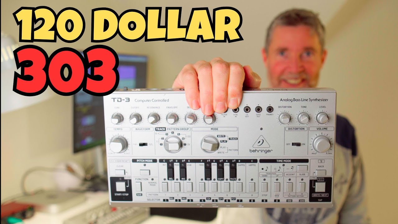 BEHRINGER TD-3 Demo (TB-303)