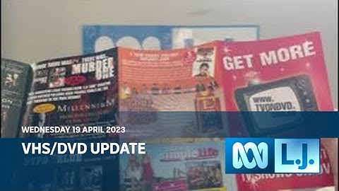 VHS/DVD Update - Wednesday 19 April 2023