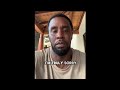 P. Diddy Made An Apology Video