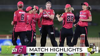 Sixers cement top spot with Sydney Smash win | WBBL|08