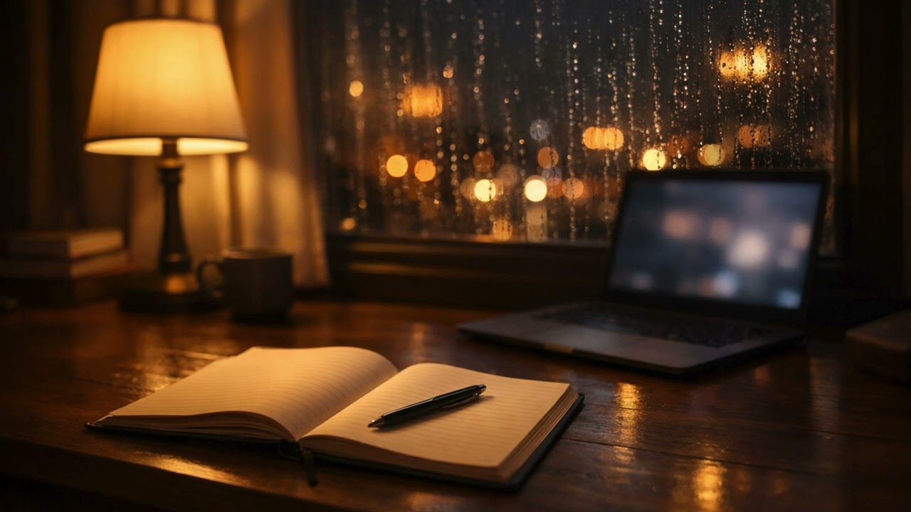 Midnight Desk Glow 🌙 | Cozy Lo-Fi Beats for Late-Night Focus & Relax