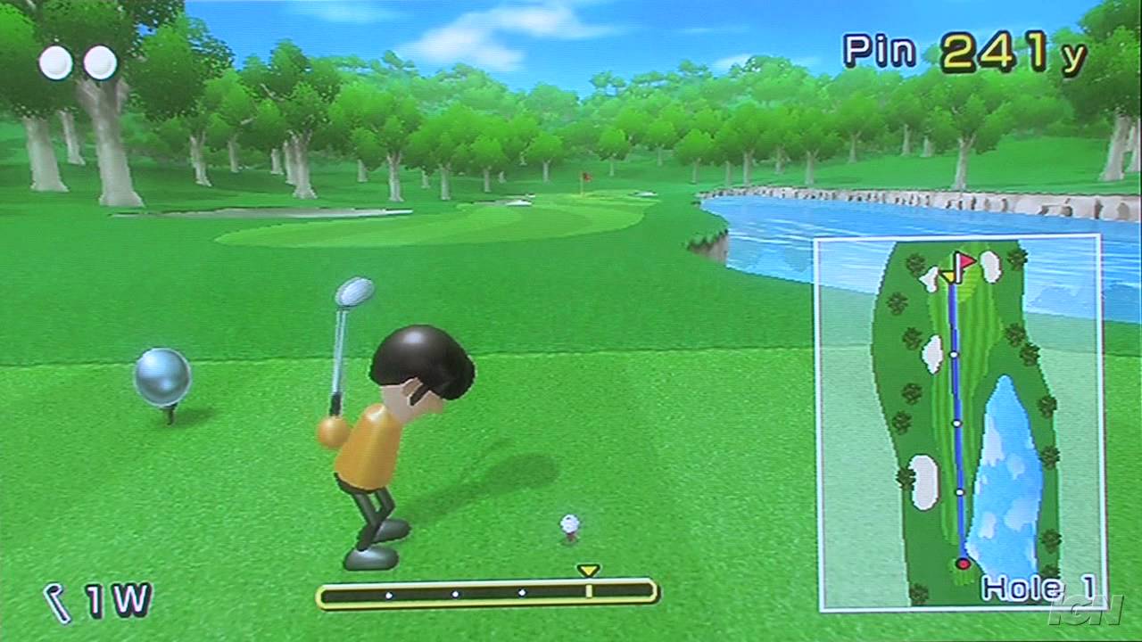 Wii Sports Nintendo Wii Gameplay - GC 2006: Golf - YouTube